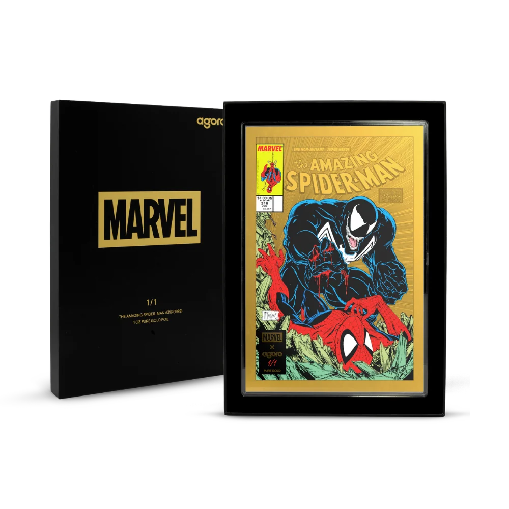 Spider Man Silver and Gold Box Sets