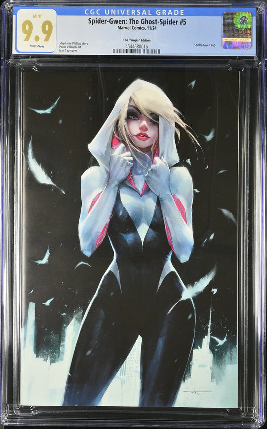 (A) Spider- Gwen Ivan Tao Virgin CGC 9.9