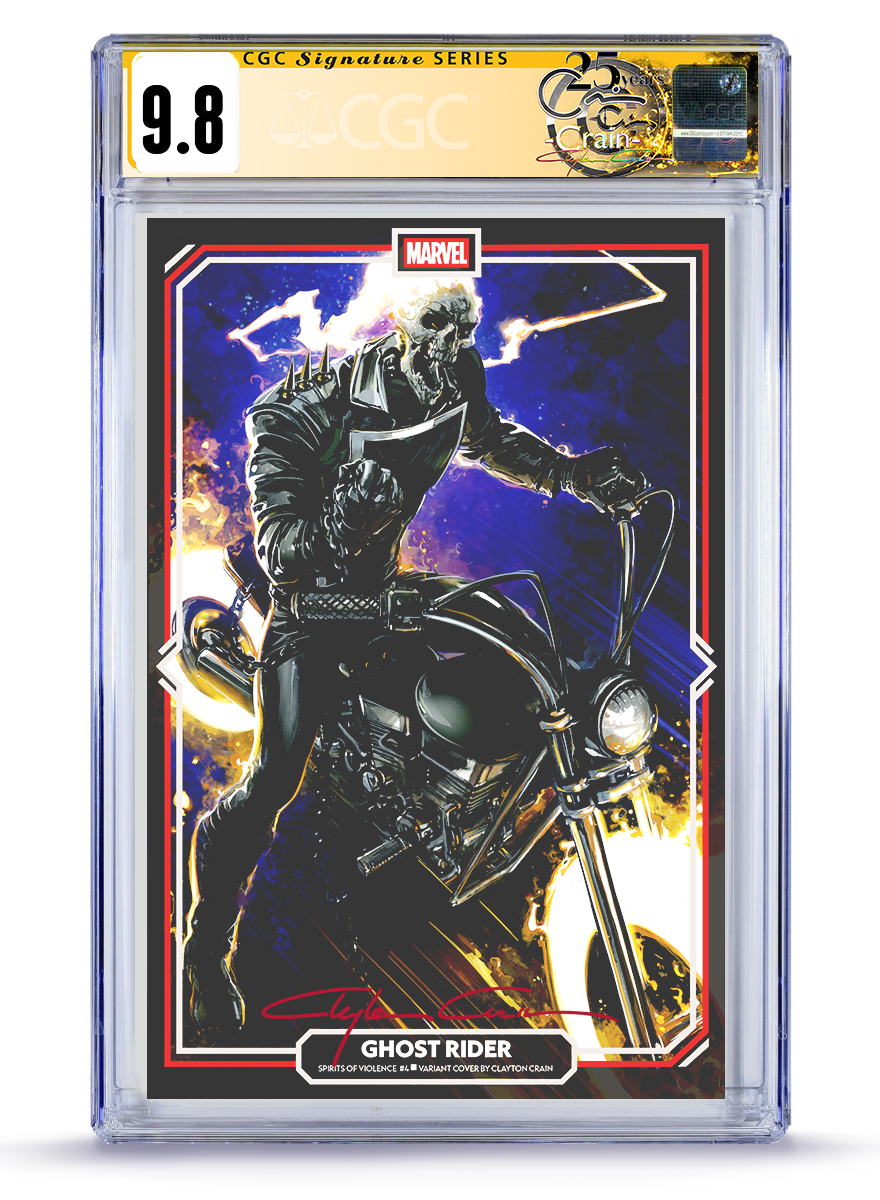 PREORDER: Spirits of Violence No. 4 Classic Signature 9.8 CGC Signature Series