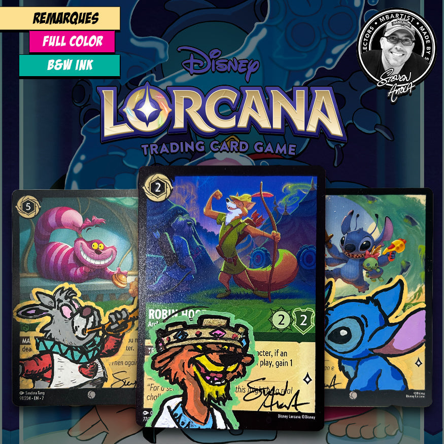 COMMISSION | LORCANA REMARQUE by Steven Ahola