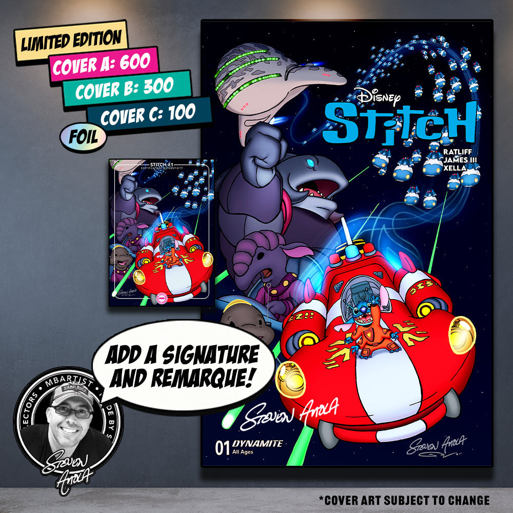 COMIC BOOK | STITCH #1: VARIANT EXCLUSIVE by Steven Ahola