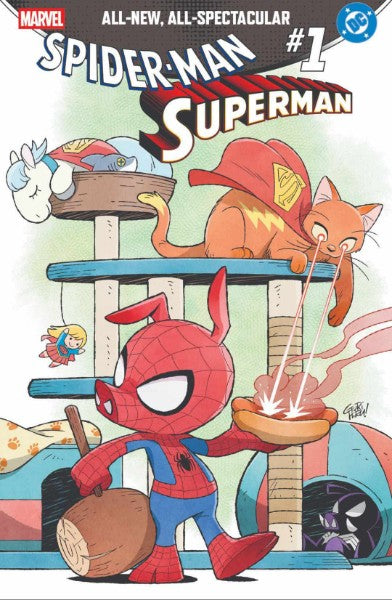 Marvel/DC: Superman/Spider-Man #1 Gurihiru