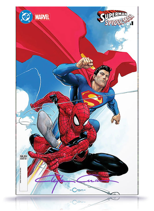 PREORDER:  Superman Spider-Man No. 1 Trade Dress Classic Signed w/COA