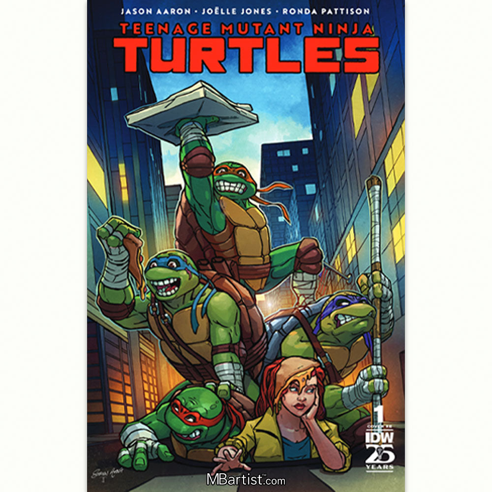 COMIC BOOK | TEENAGE MUTANT NINJA TURTLES #1: VARIANT EXCLUSIVE by Steven Ahola