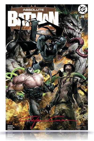 [Preorder] Signed Absolute Batman #19, Clayton Crain Trade [All Characters Var.]