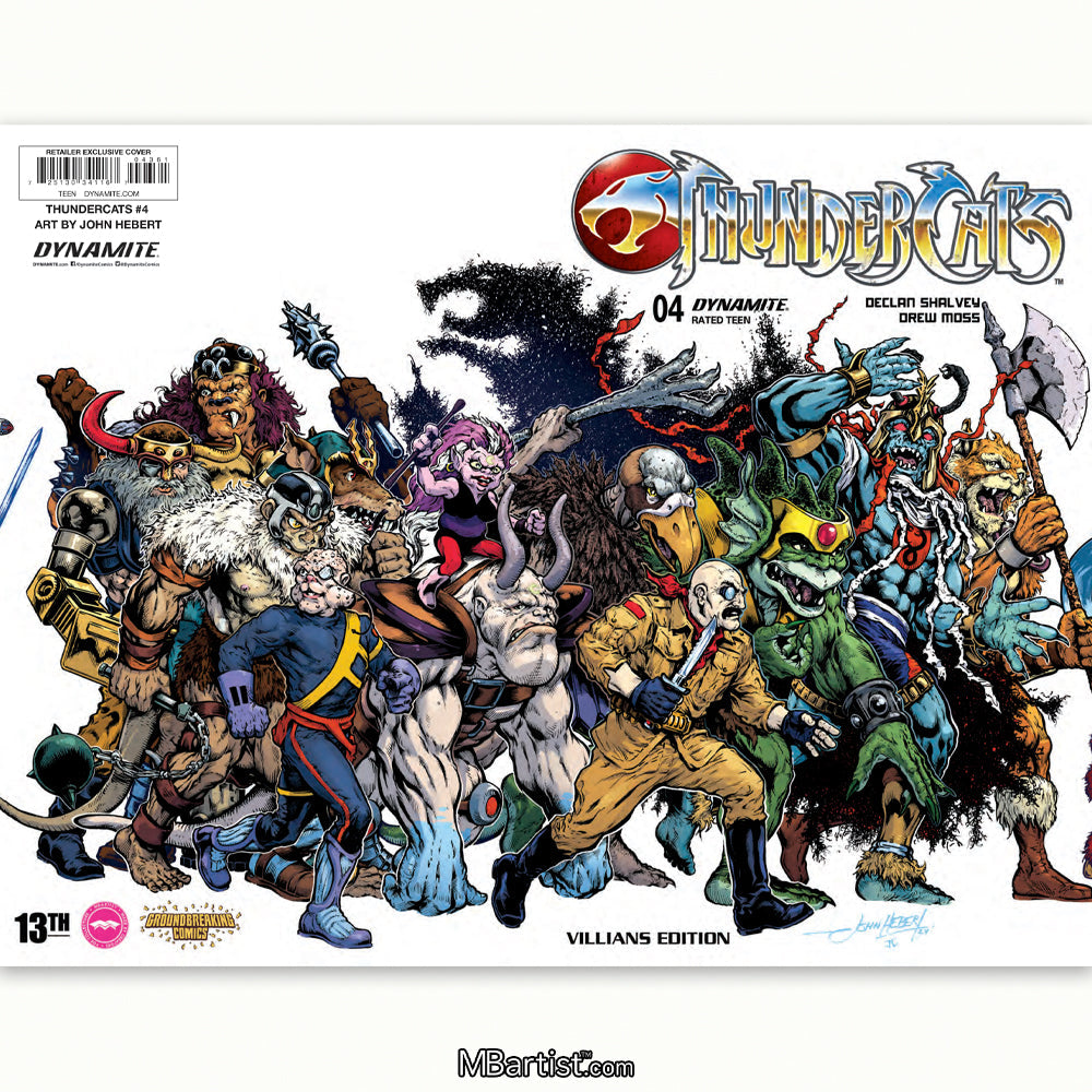 COMIC BOOK | THUNDERCATS #4: VARIANT EXCLUSIVE by John Hebert