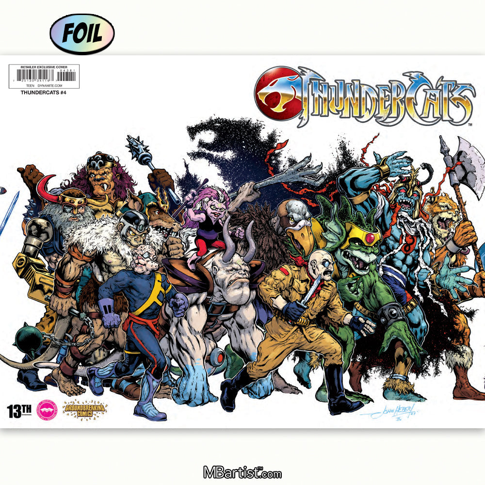 COMIC BOOK | THUNDERCATS #4: VARIANT EXCLUSIVE by John Hebert