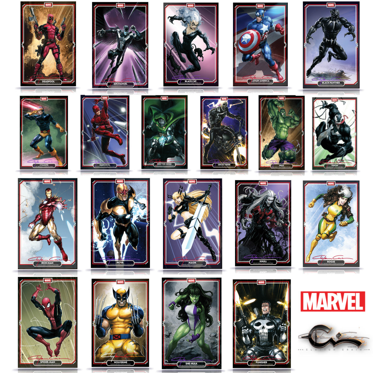 PREORDER: Classic Signatures w/COA  Marvel 20 Ultimate Collection