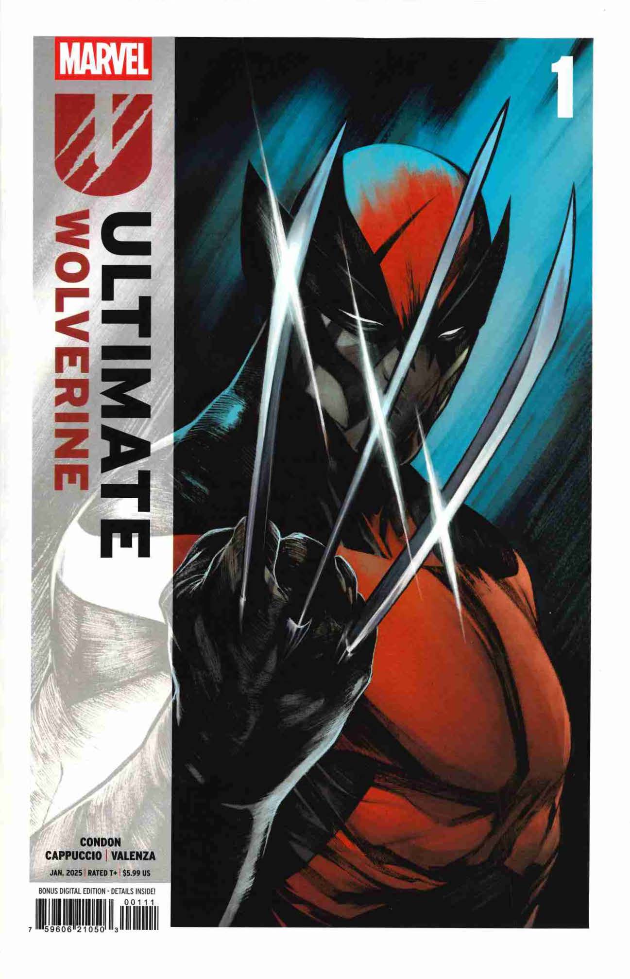 (B)Ultimate Wolverine #1 Cover A First Print