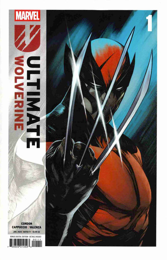 غلاف العدد الأول من Ultimate Wolverine - طبعة أولى