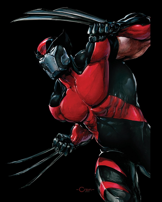 Crain Ultimate Wolverine Virgin Meagcon Black edition
