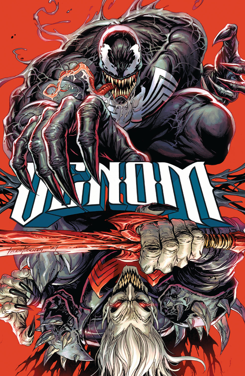(4) AC Comics Venom 250 NYCC Tyler Kirkham 3 Comic book set