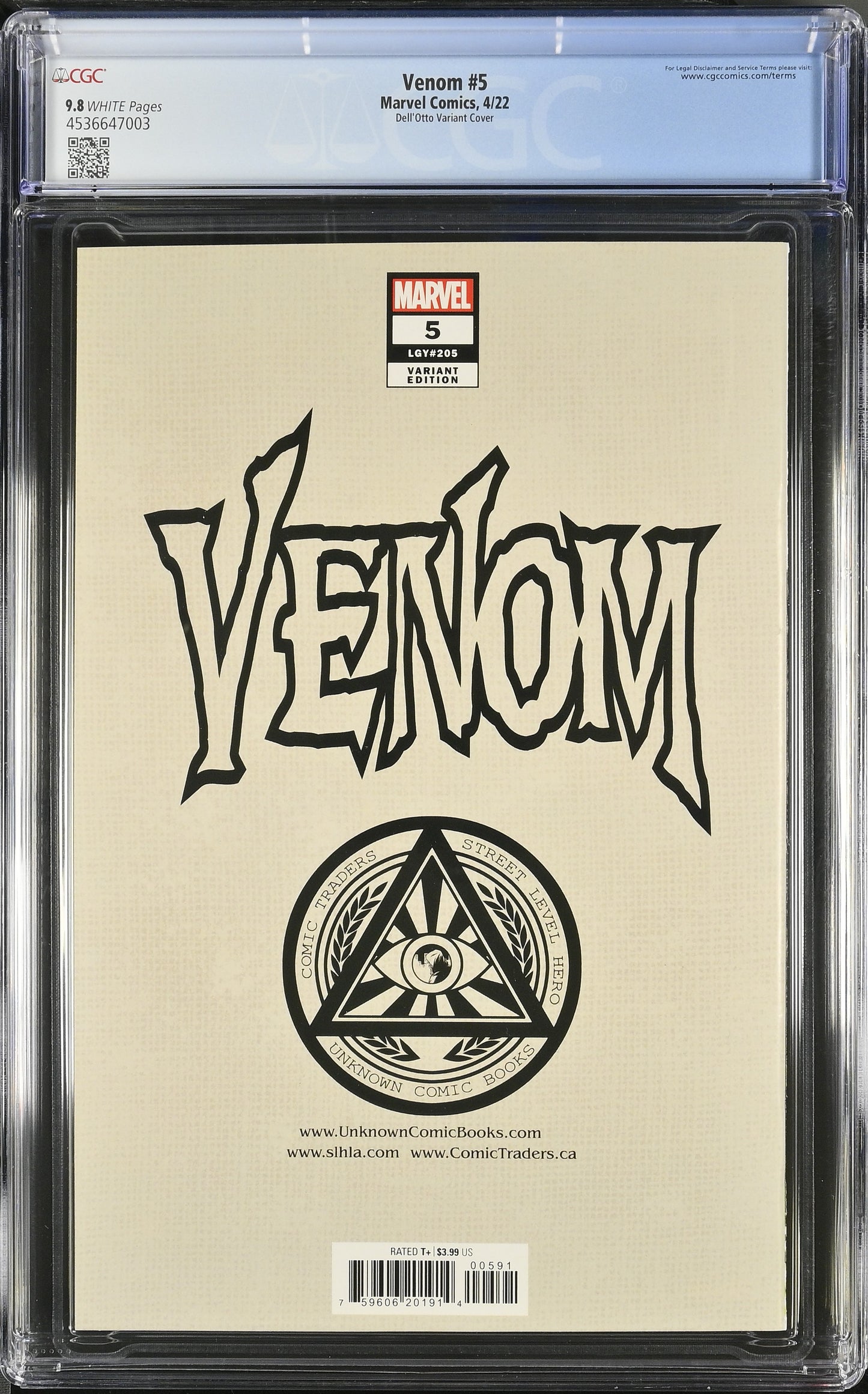 Venom #5 CGC 9.8