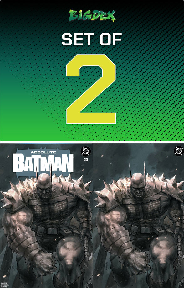 Absolute Batman #23 ALAN QUAH Big Dex Exclusive Wraparound Variants