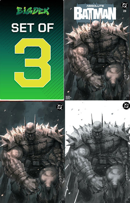 Absolute Batman #23 ALAN QUAH Big Dex Exclusive Wraparound Variants