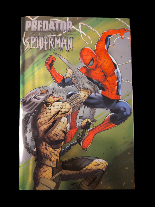 Predator vs Spiderman #1 Variant Foil