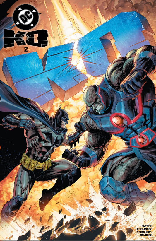 DC K.O. #2, TYLER KIRKHAM CARDSTOCK VARIANT