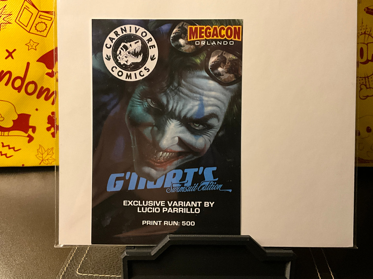 Joker Virgin Megacon Exclusive Signed by Lucio Parrillo 500 prints