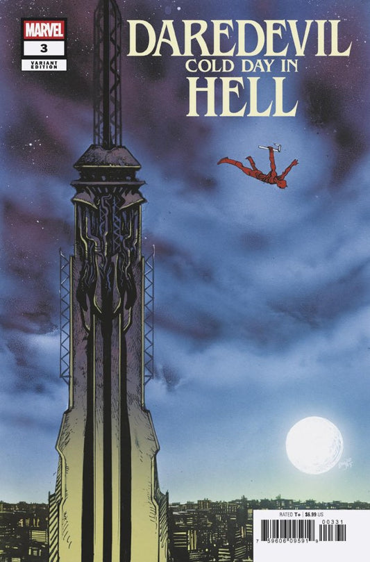 Daredevil: Cold Day in Hell #3 (Johnson Var)