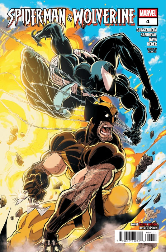 Spiderman & Wolverine #4 (Main Cover)