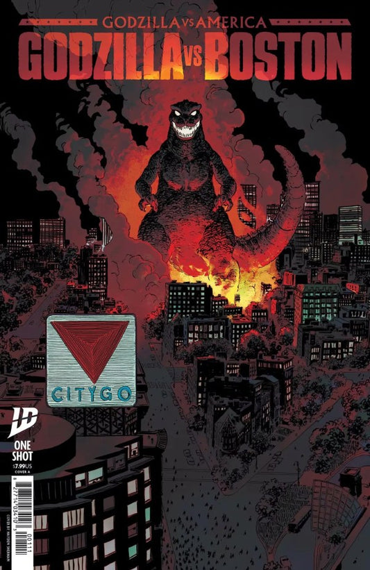 Godzilla vs America: Boston (Cover A)