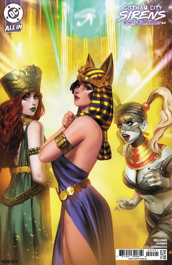 Gotham City Sirens: Unfit for Orbit #4 (Cover B)