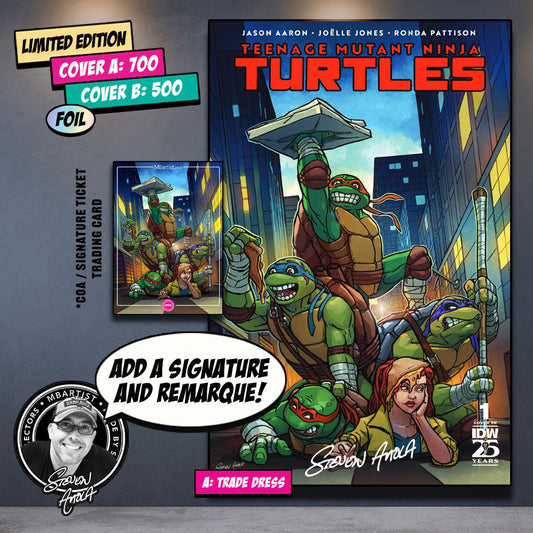 COMIC BOOK | TEENAGE MUTANT NINJA TURTLES #1: by Steven Ahola