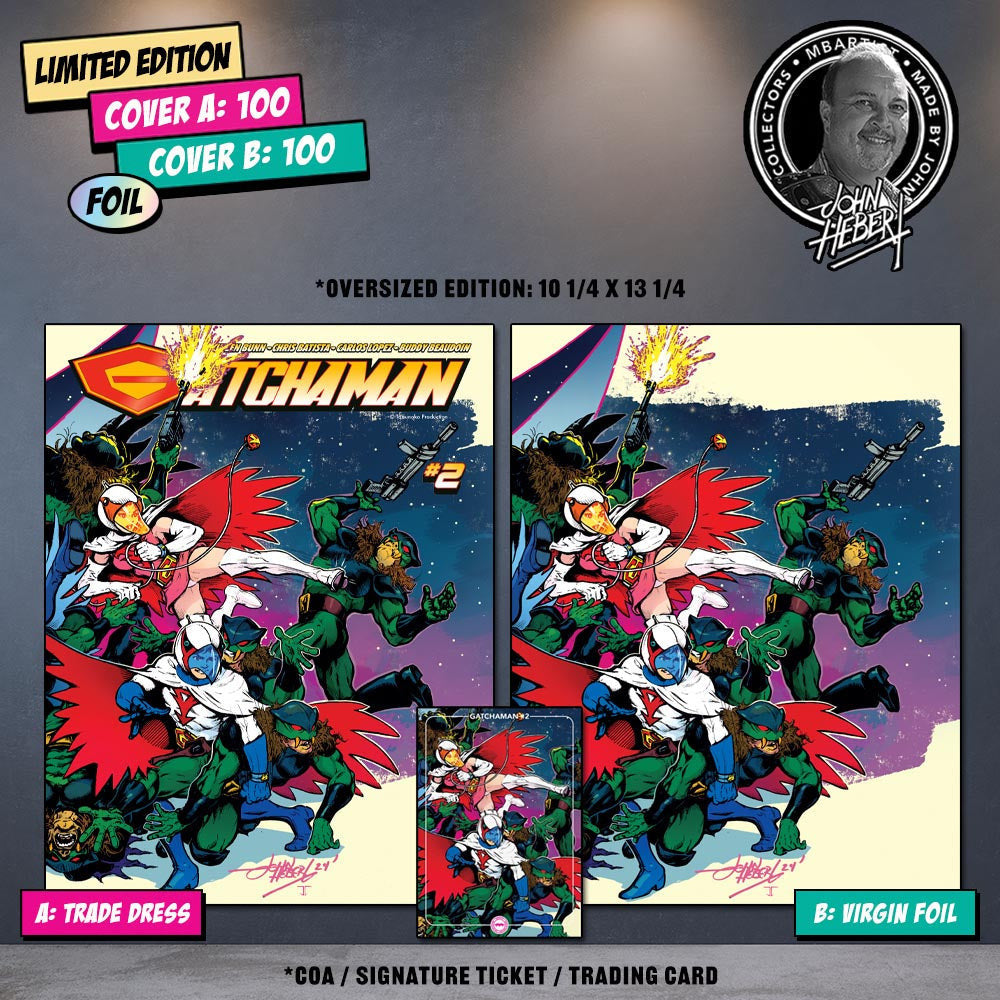 COMIC BOOK | GATCHAMAN #2: TREASURY EXCLUSIVE by John Hebert