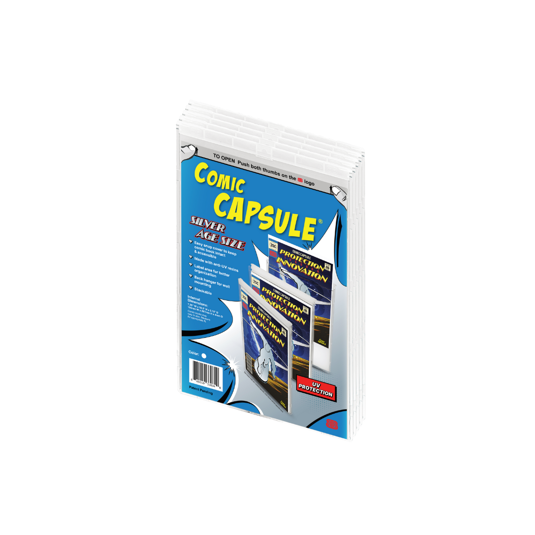 Clear SILVER Age Size ComicCapsule