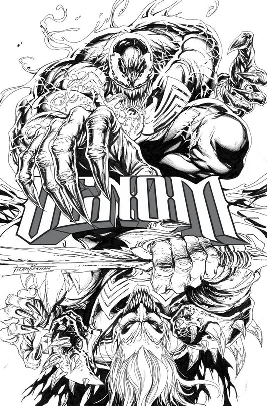 Venom #250 Tyler Kirkham Black and White, AC Comics Exclusive [NYCC 2025]